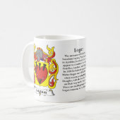 Manteau de famille de Logan de tasse de bras (Devant gauche)