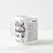 Manteau de famille de marcheur de tasse de bras (Devant gauche)