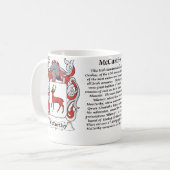 Manteau de famille de McCarthy de tasse de bras (Devant gauche)