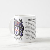 Manteau de famille de McCormick de tasse de bras (Devant gauche)