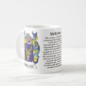 Manteau de famille de McKenzie de tasse de bras (Devant gauche)