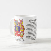 Manteau de famille de McLaughlin de tasse de bras (Devant gauche)