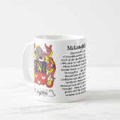 Manteau de famille de McLaughlin de tasse de bras (Devant gauche)