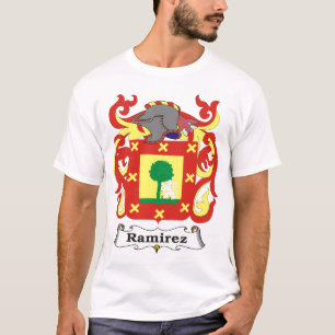 Manteau de famille de Ramirez de T-shirt de bras
