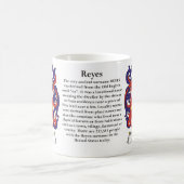 Manteau de famille de Reyes de tasse de bras (Centre)