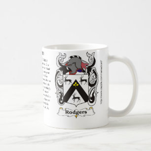 Manteau de famille de Rodgers de tasse de bras