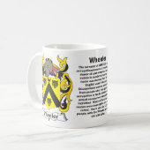 Manteau de famille de rouleur de tasse de bras (Devant gauche)