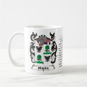 Manteau de famille de Ruiz de tasse de bras (Gauche)