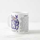 Manteau de famille de Schmidt de tasse de bras (Devant gauche)