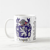 Manteau de famille de Schmidt de tasse de bras (Gauche)