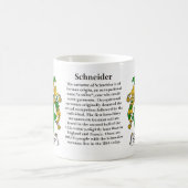 Manteau de famille de Schneider de tasse de bras (Centre)