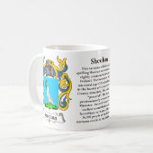 Manteau de famille de Sheehan de tasse de bras (Devant gauche)