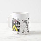 Manteau de famille de Skinner de tasse de bras (Devant gauche)