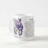 Manteau de famille de Tuttle de tasse de bras (Devant gauche)