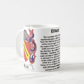 Manteau de famille d'Elliott de tasse de bras (Devant gauche)