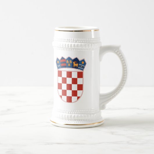 Manteau de la Croatie de tasse de bras (Droite)