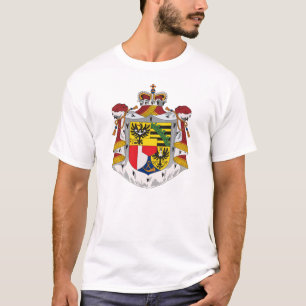 Manteau de la Liechtenstein de T-shirt de bras