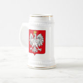 Manteau de la Pologne de tasse de bras (Devant gauche)