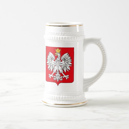 Manteau de la Pologne de tasse de bras (Droite)