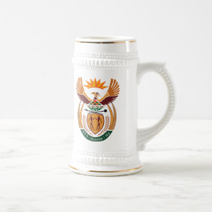 Manteau de l'Afrique du Sud de tasse de bras