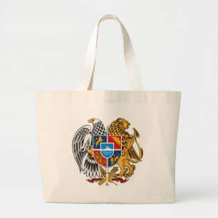 Manteau de l'Arménie de sac fourre-tout à bras