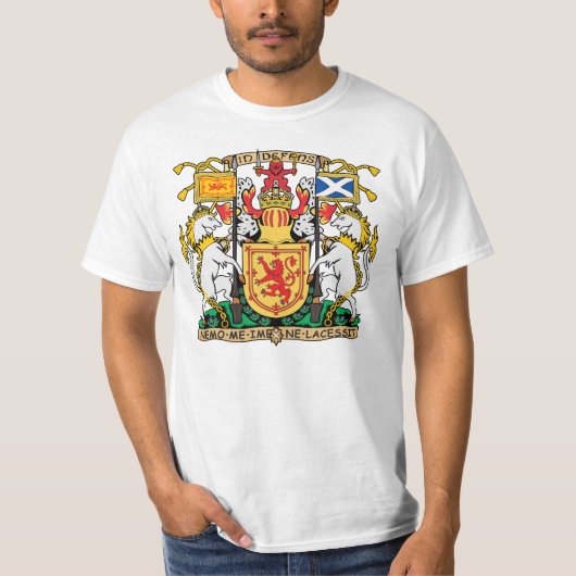 Manteau de l'Ecosse de T-shirt de bras (Devant)