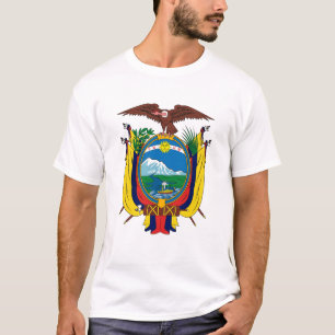Manteau de l'Equateur de T-shirt de bras