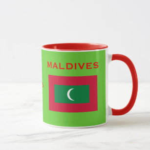 Manteau de Maldives* des bras et de la tasse de