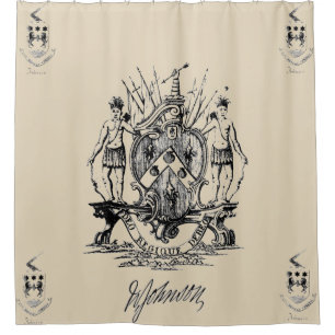 Manteau de monsieur William Johnson de rideau en