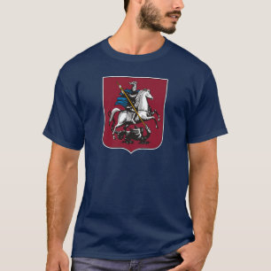 Manteau de Moscou de T-shirt de bras