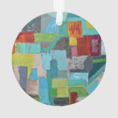 Manteau de plusieurs couleurs Ornement acrylique (dos)