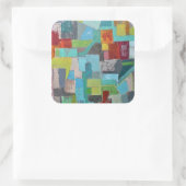 Manteau de plusieurs couleurs Stickers (Sac)