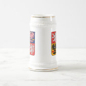 Manteau de République Tchèque de tasse de bras (Centre)