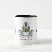 Manteau de rottweiler de tasse de bras (Centre)