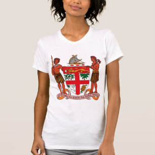 Manteau des Fidji de T-shirt de bras