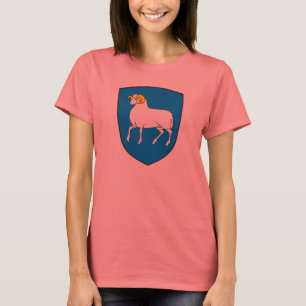 Manteau des Iles Féroé de T-shirt de bras