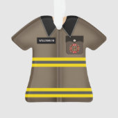 Manteau d'intervention de pompier (devant)