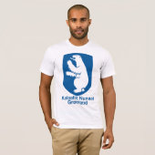 Manteau du Groenland de T-shirt de bras (Devant entier)