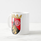 Manteau du Rhénanie-Palatinat de tasse de bras (Devant gauche)