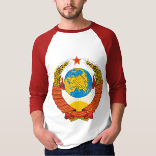 Manteau d'Union Soviétique de T-shirt de bras
