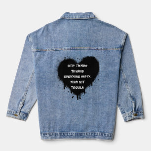 MANTEAU EN DENIM TEQUILA