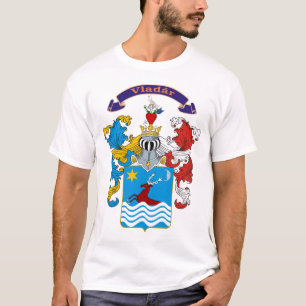 Manteau hongrois de famille de Vladar de T-shirt