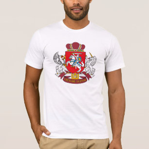Manteau lithuanien de T-shirt de bras