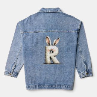 Manteau pour filles avec impression initiale R sty