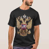 Manteau russe de T-shirt de bras (Devant)