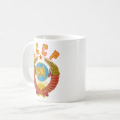 Manteau soviétique de tasse des bras CCCP (Devant gauche)