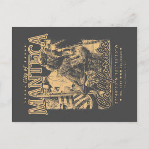 MANTECA CALIFORNIË - HERDENKINGS DAG NIET VERGETEN BRIEFKAART
