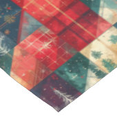 Mantel Navideño Tartán Tafelkleed (Gekanteld)