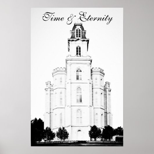 Manti Temple Poster (Voorkant)