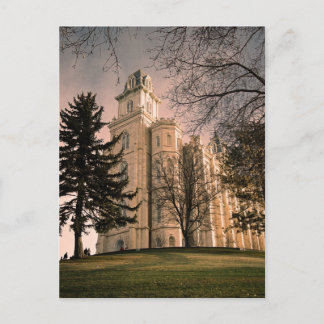 Manti Utah LDS Temple Briefkaart